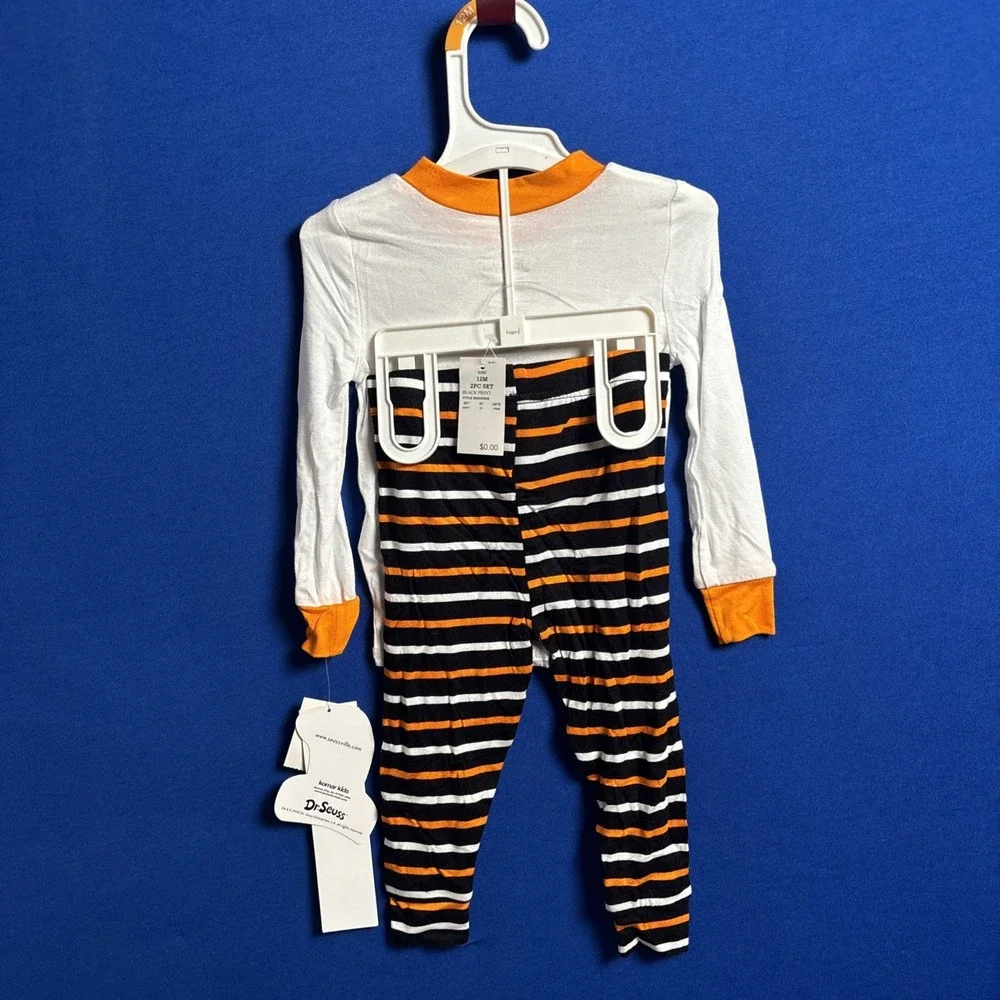 Dr SEUSS 12 Month Cotton 12M Snug Fit Pajamas Thing 1 Thing 2 Pj